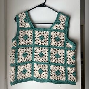 Beautiful crochet vest